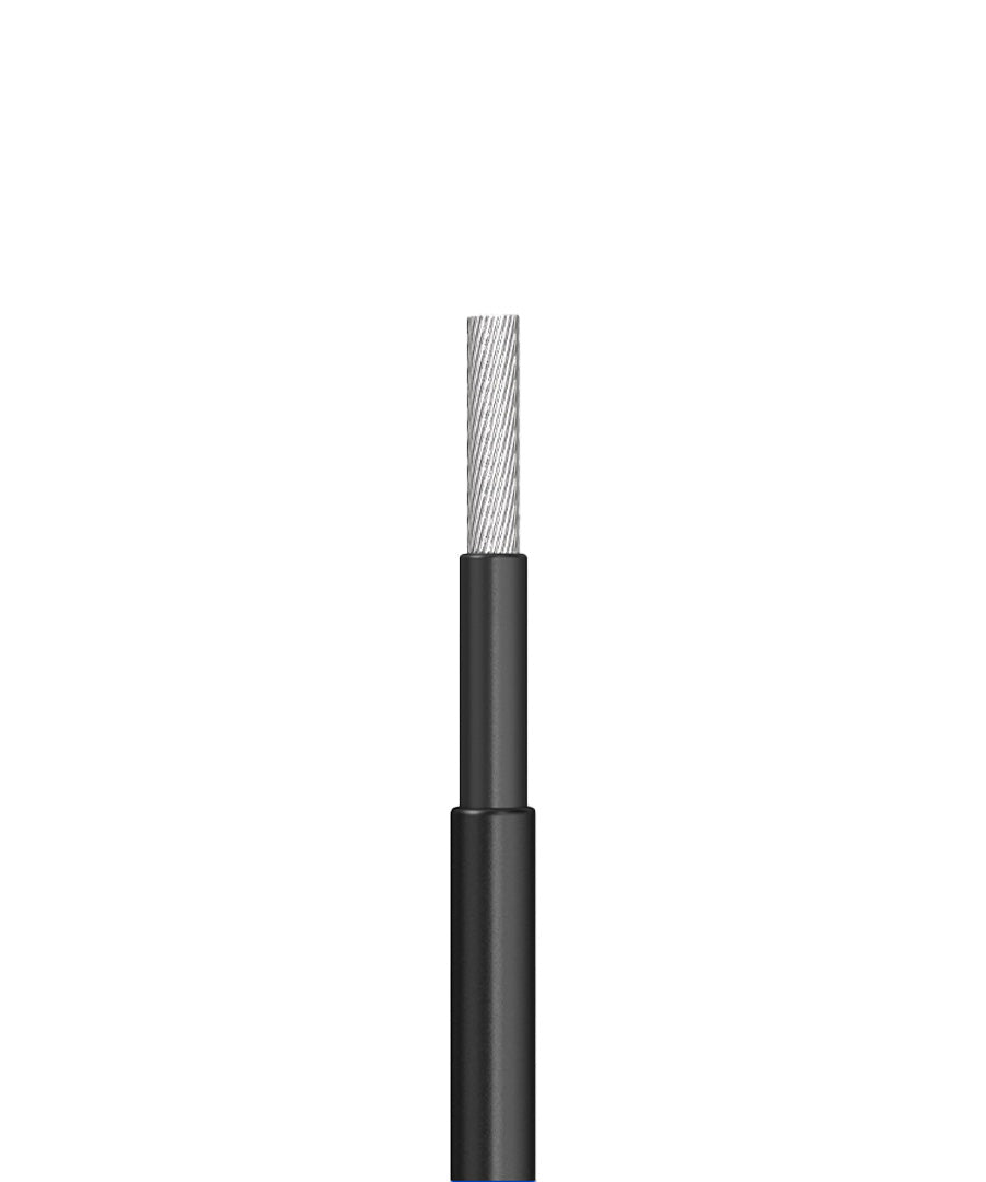 Solarkabel H1Z2Z2-K 6mm² schwarz - 50 m Ring