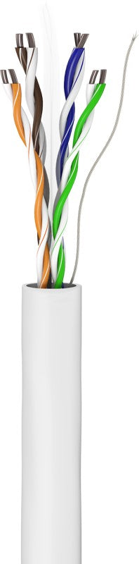 305m CAT 6 Netzwerkkabel, U/UTP, Weiß
