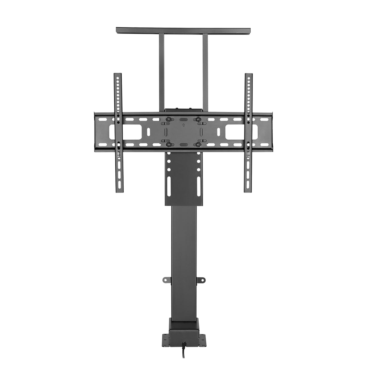 MyWall HP632AL elektrischer TV Lift mit Sprachsteuerung für 37-80 Zoll Bildschirm (mit Fernbedienung, zum Einbau in Möbel, 94-203cm Bildschirm)