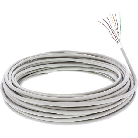100m Rolle Telefon-Kabel 12-adrig 6x2x0,6mm zum Verlegen