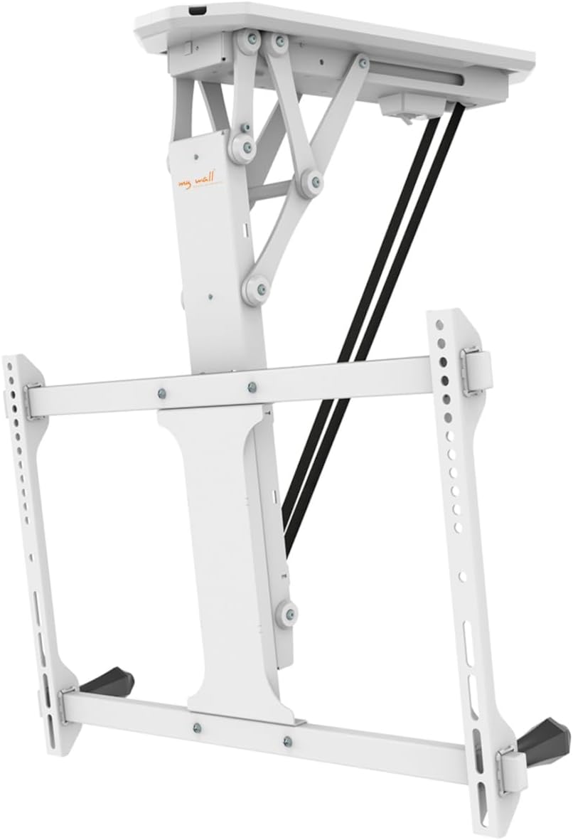 Smart Home Deckenhalterung für Fernseher für Bildschirmgrößen 32“ - 70“ (81-176 cm), Belastung bis 35 kg, mit Funk-Fernbedienung, mit Smart Home Funktion