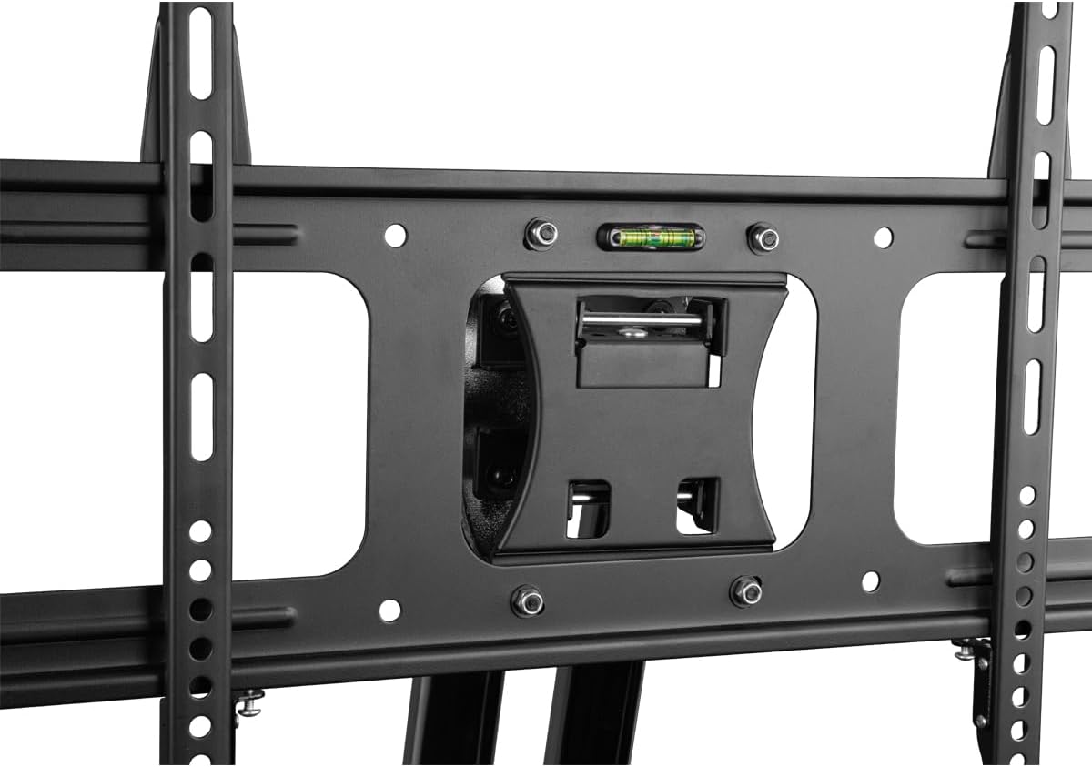 My Wall TV Standfuß HP107L - TV Ständer für 37-70 Zoll Bildschirme, bis zu 65 kg Belastung, Neigbar, Drehbar, Höhenverstellbar, TV Halterung mit Ablagefläche, TV Bodenständer