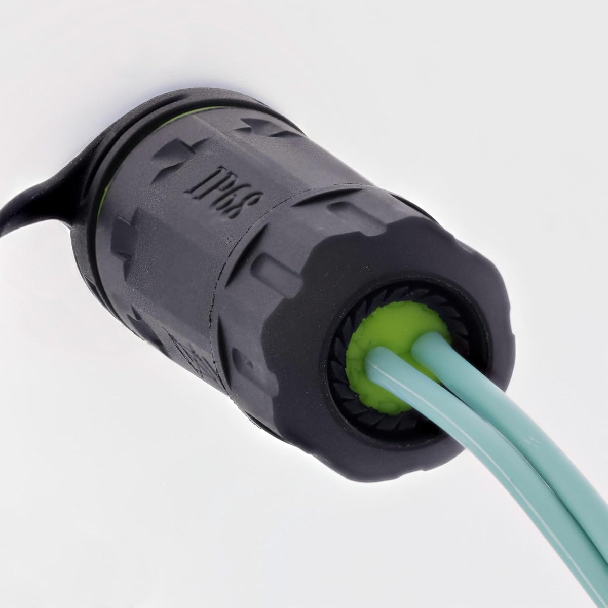 LWL-Kupplung SC Duplex, kurz, IP68, wasserdicht, Outdoor Glasfaserverbinder, Singlemode, SC SC Verbindung für M20 Gehäuse