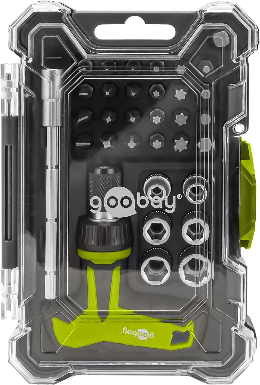 Schraubendreher-Set mit 30-teiligem Bitsatz, T-Griff-Ratsche mit Quick-Release, S2-Stahl-Bits, Steckschlüsselsatz, Bit-Verlängerung, Werkzeug für Montage-, Reparatur- und Heimwerkerarbeiten