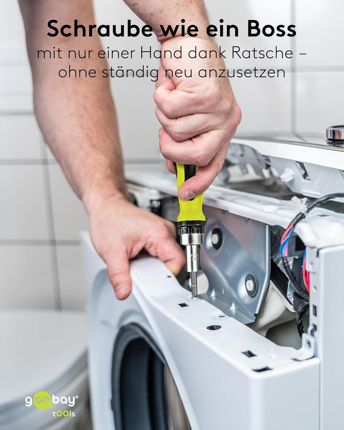 100-tlg. Schraubendreher-Set mit Ratschenfunktion/Präzisions-Bits aus S2-Stahl/Werkzeug-Set für Heimwerker, Reparatur & Montage/Inkl. Bit-Verlängerung & Adapter