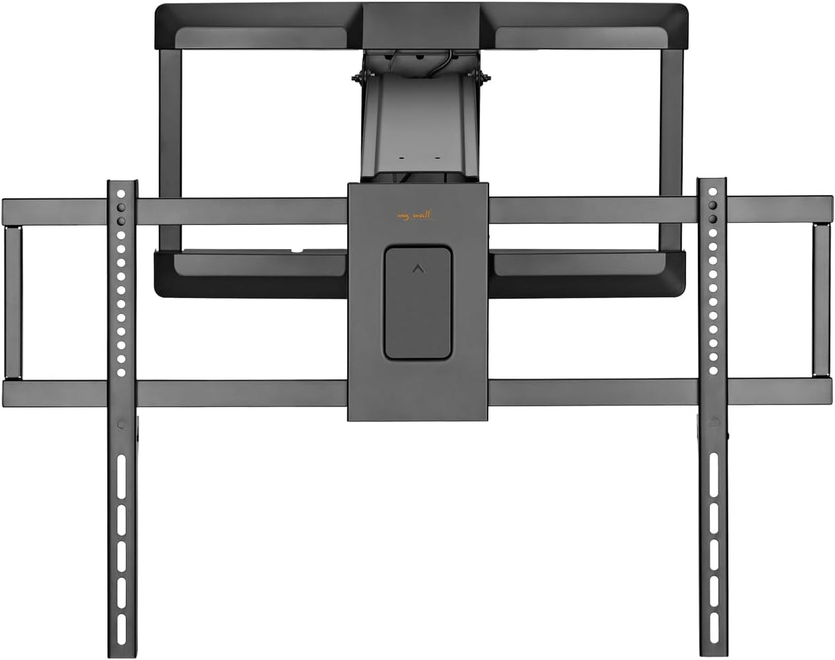 My wall elektrische TV Wandhalterung – HP65AL motorisierte Fernseher Wandhalterung mit Sprach- oder App-Steuerung & Fernbedienung, für 43“-90", 50 kg Belastung, höhenverstellbar, schwenkbar