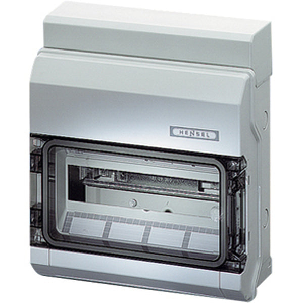Hensel KV 1512 Automatengehäuse, 12TE, IP54, HxBxT 333x295x129 mm, grau