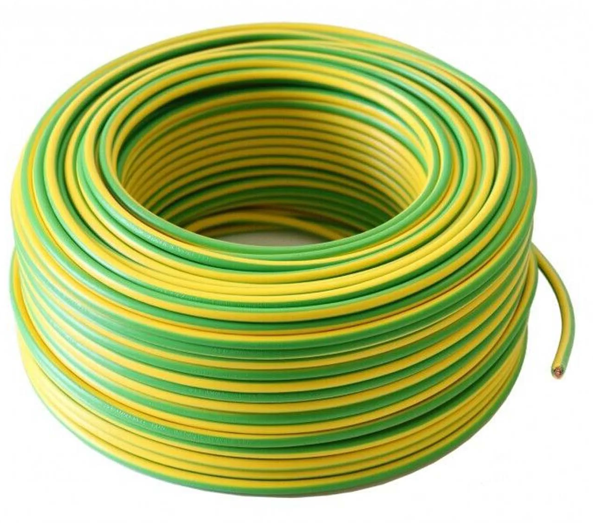 25m 16mm2 Erdungskabel H07V-K 1x16mm² Aderleitung flexibel Kupfer Litze Einzelader für PV Anlagen Solar Energieleitung Verdrahtungsleitung PVC Erdungsleitung feindrahtig grün-gelb