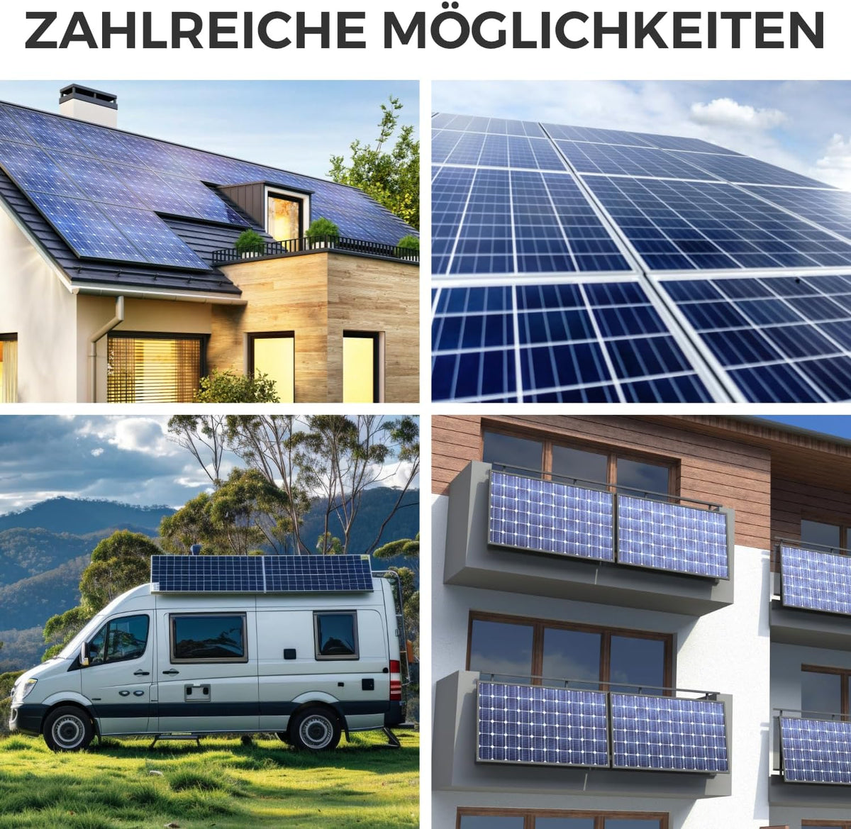 20m PV4 Solarkabel Verlängerung Set 6mm² für Photovoltaik-Anlagen - Verlängerungskabel für Serielle & Parallele Verkabelungen - 1kV AC 1,5kV DC - Wetterfest UV-Beständig IP68 - Rot & Schwarz