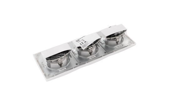 Steckdosen Set McPower Flair ''Beginner 3S Profi'' 4-teilig, weiß, Steckanschluss