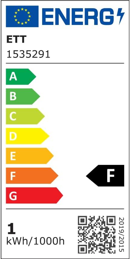 MC POWER - LED Einbauleuchte Lampe | FLAIR | 80x80mm, 3000K, warmweiß, 86 lm [Energieklasse F]