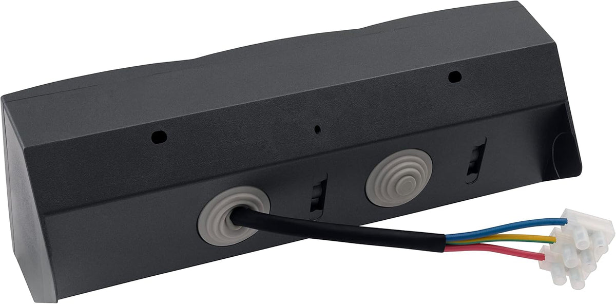 MC POWER Steckdosenblock Unterbausteckdosen | Flair | 3-fach Steckdose Ecksteckdose + USB-C/A, 15cm Kabel mit Lüsterklemme, 230V~ / 16A, Aufbau, anthrazit matt