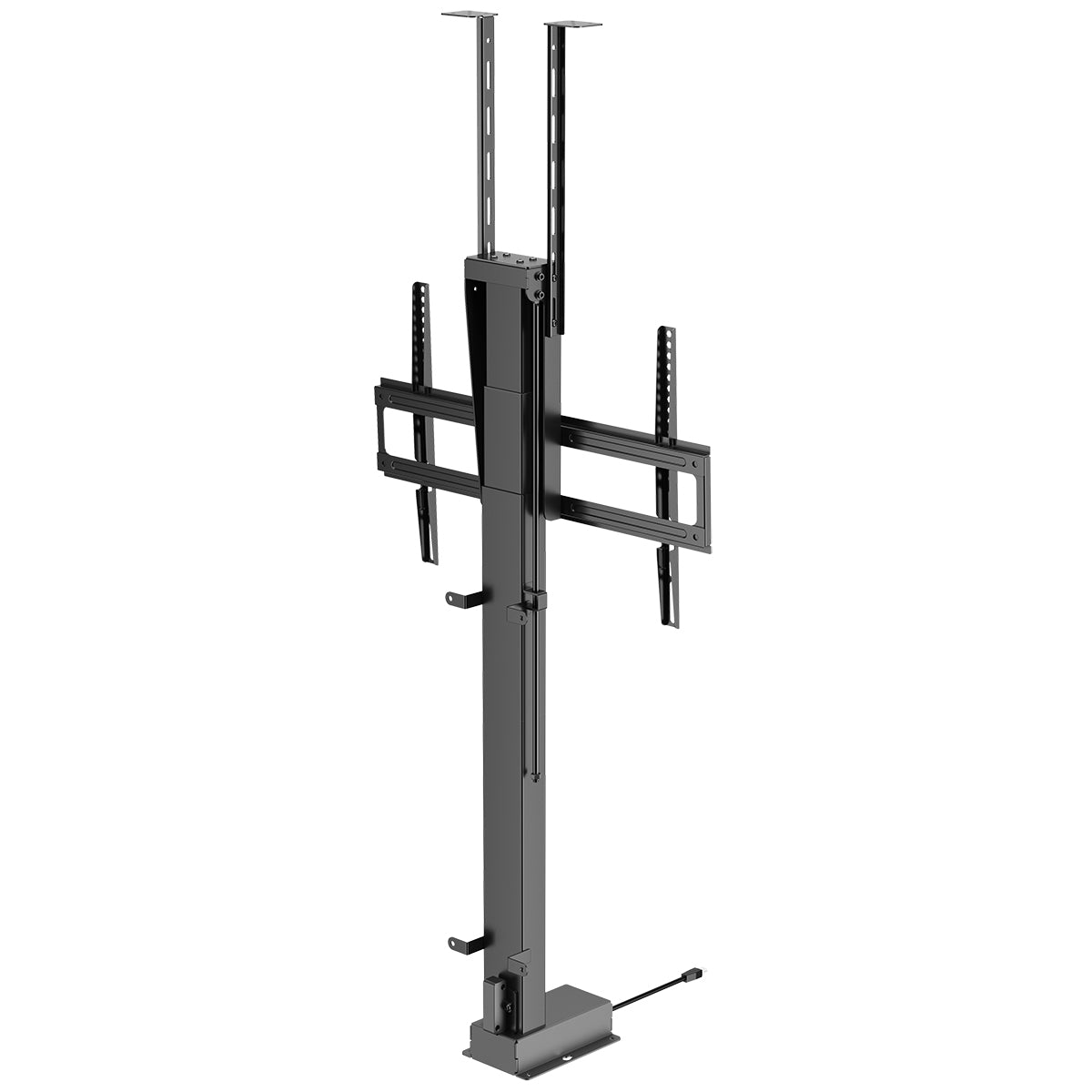 MyWall HP66-3 elektrischer TV Lift zum hochfahren & herunterlassen 43-88" Bildschirme (mit Fernbedienung, für 109-224cm TVs, max. 60kg Belastbarkeit)