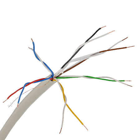 100m Telefonkabel J-Y(St)Y Telefonleitung | Fernmeldeleitung 6x2x0,6 (12-adrig)