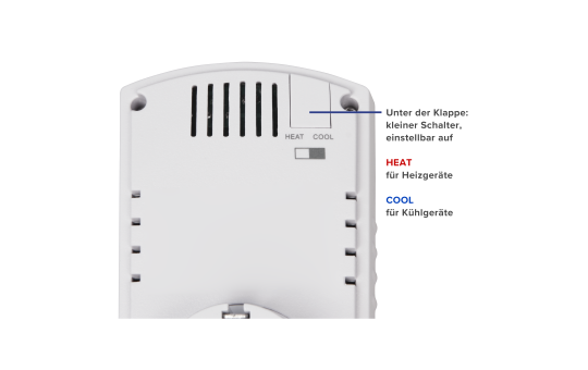 Steckdosen-Thermostat McPower ''TCU-440'' 5-30°C, 3500W, 230V, Kabel + Außenfühler