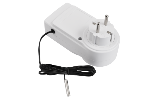 Digitales Steckdosen-Thermostat McPower ''TCU-441'' -40-120°C, Kabel + Außenfühler