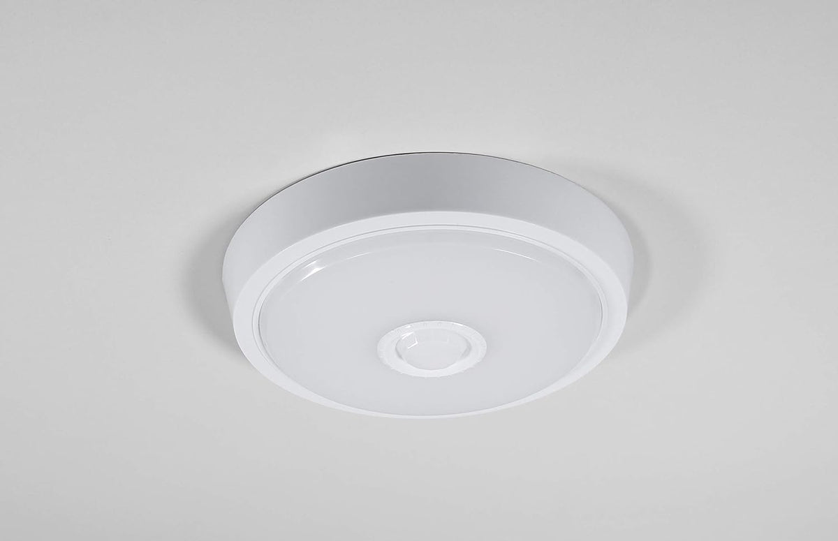 LED-Deckenleuchte McShine ''LEIR-21'' Ø21cm, 10W, 800lm, 4000K, Bewegungsmelder