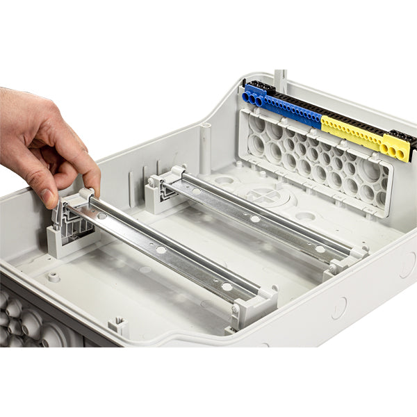 F-Tronic AP Feuchtraumverteiler 1-reihig IP65 NEPTUN12 7270001 mit Belüftungssystem