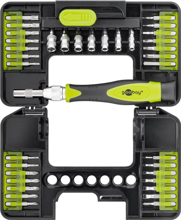 Präzisionsschraubendreher Set 37-teilig, Feinmechaniker Werkzeug Bit-Set aus Chrom-Vanadium, für PC, Handy, Laptop & Brillen