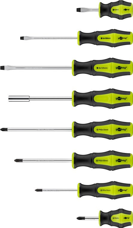 Schraubendreher Set 58-teilig, Werkzeugkoffer mit magnetischen Spitzen, inkl. Bit-Set & Präzisionsschraubendreher aus Chrom-Vanadium