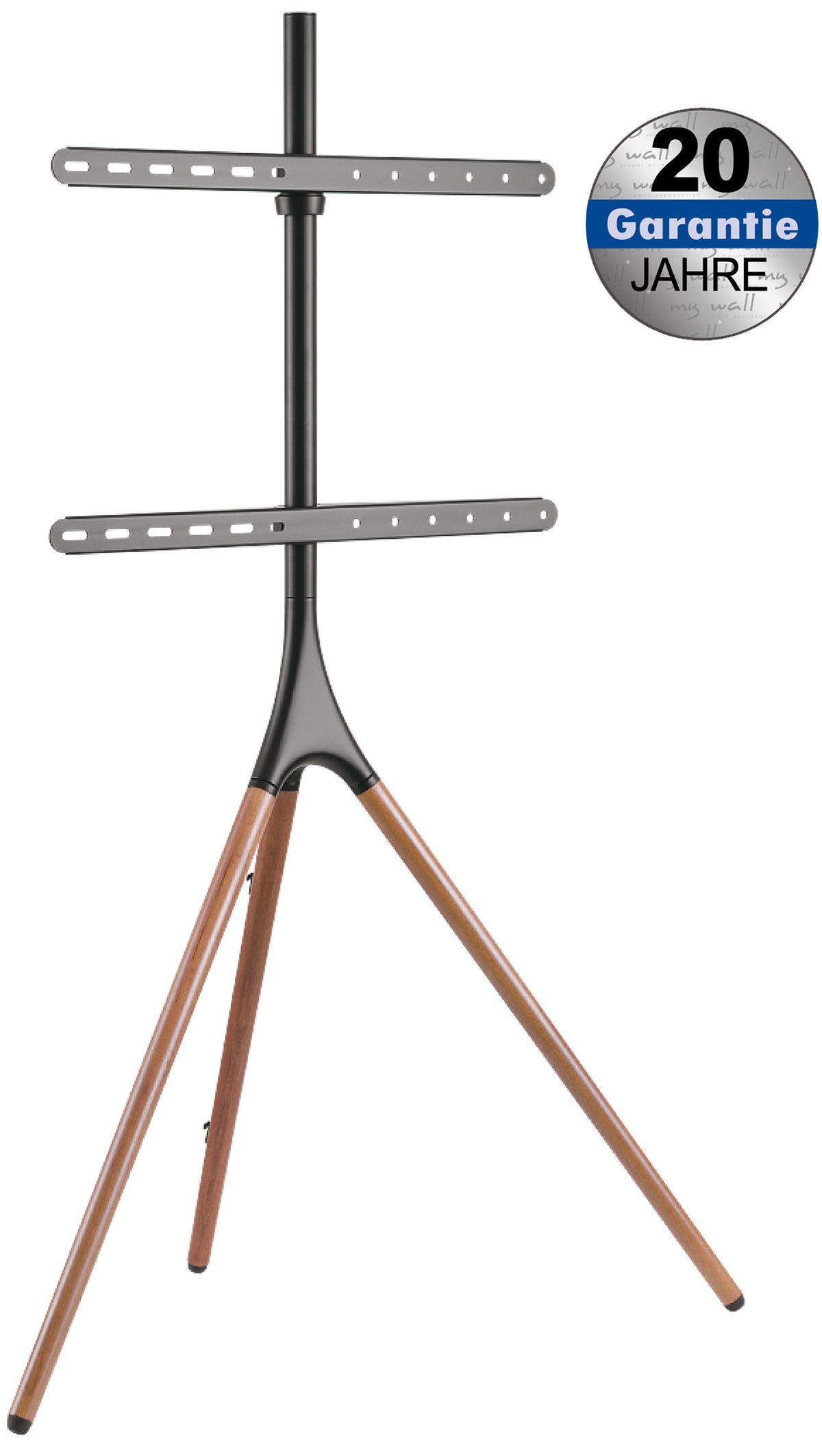 My Wall HT 22L TV-Standfuß 81,3cm (32) - 190,5cm (75) Bodenständer, Drehbar, Höhenverstellbar / Nussbaum dunkel