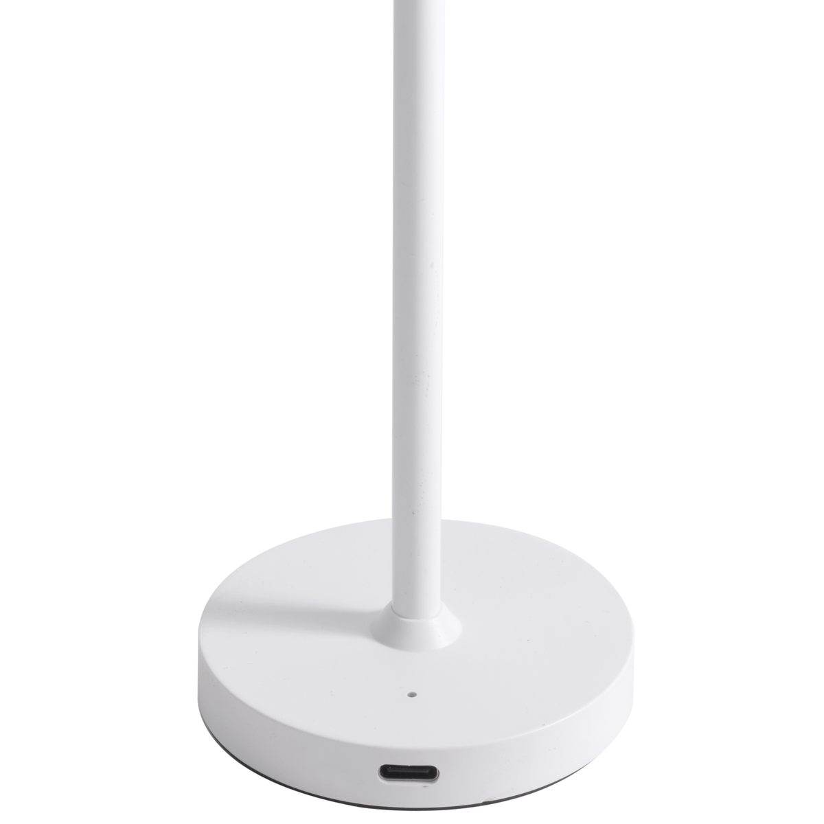 ROLF KERN LED-Tischleuchte Club Nano | 21 cm | Akku-Tischlampe dimmbar, Touch-Dimmer, warmweiß 2700K, IP54, 100lm, 1,2W, kabellose Tischlampe modern, außen, innen Weiß [Energieklasse G]