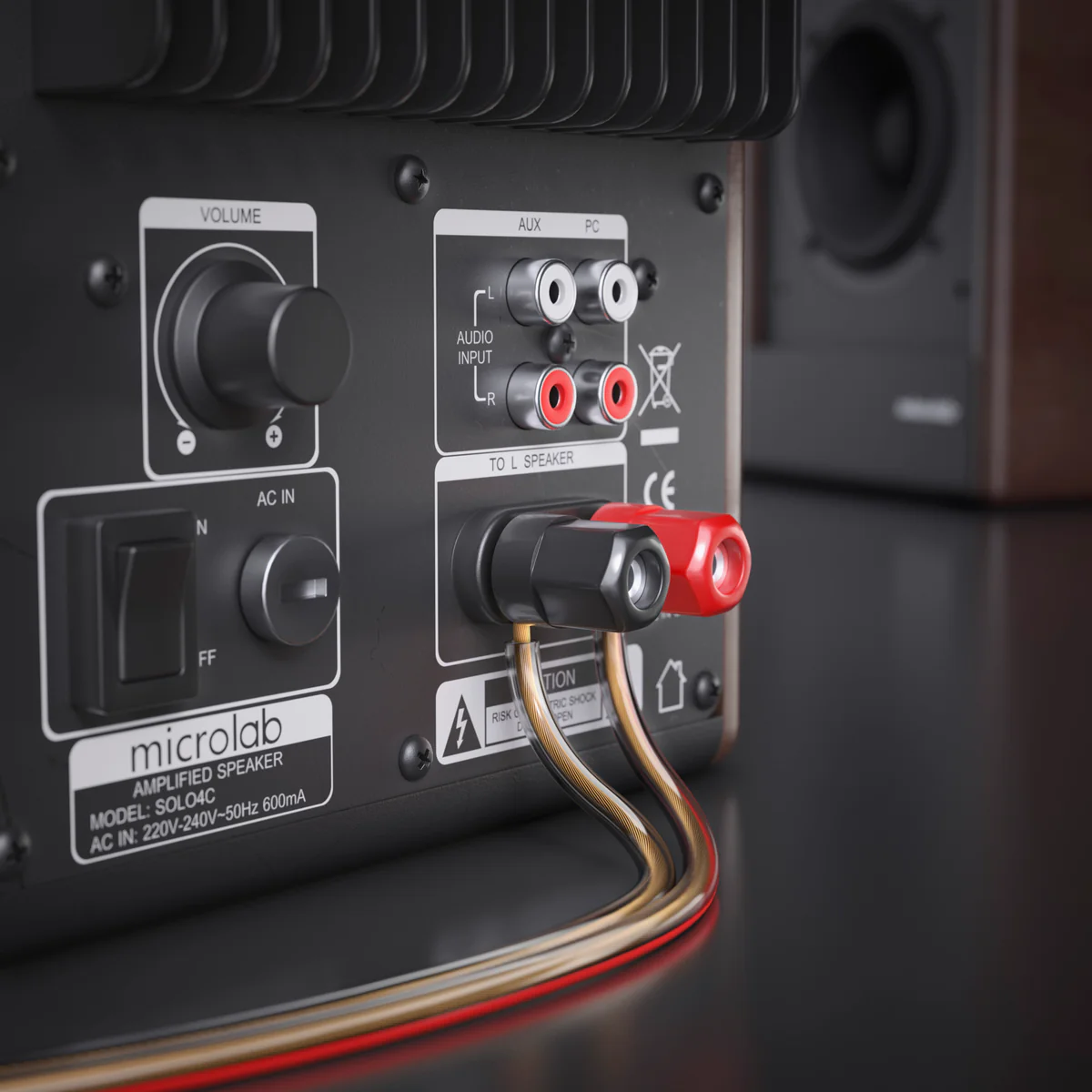 20m 2x1,5mm² Lautsprecherkabel CCA I Boxenkabel isoliert transparent mit Polaritätskennzeichnung I LS-Kabel als Meterware für Stereoanlage etc.