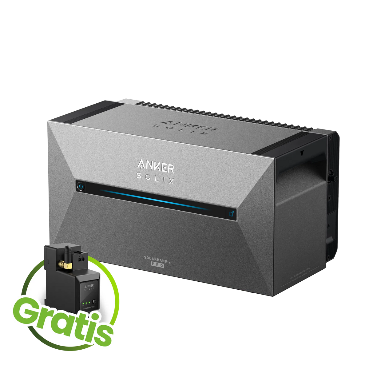 Anker SOLIX Solarbank 2 E1600 Pro Speicher für Balkonkraftwerke inkl. Smartmeter