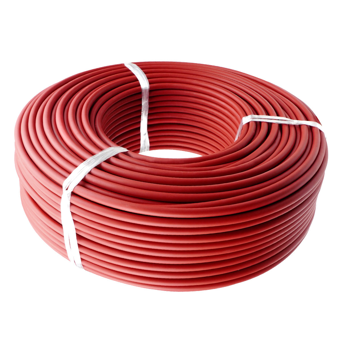 Solarkabel 6mm² H1Z2Z2-K Rot - 10m - UV-beständig, flexibel, Photovoltaik Kabel, PV Kabel, Solar Anschlusskabel für Solarpanel, Wechselrichter & Laderegler - langlebig