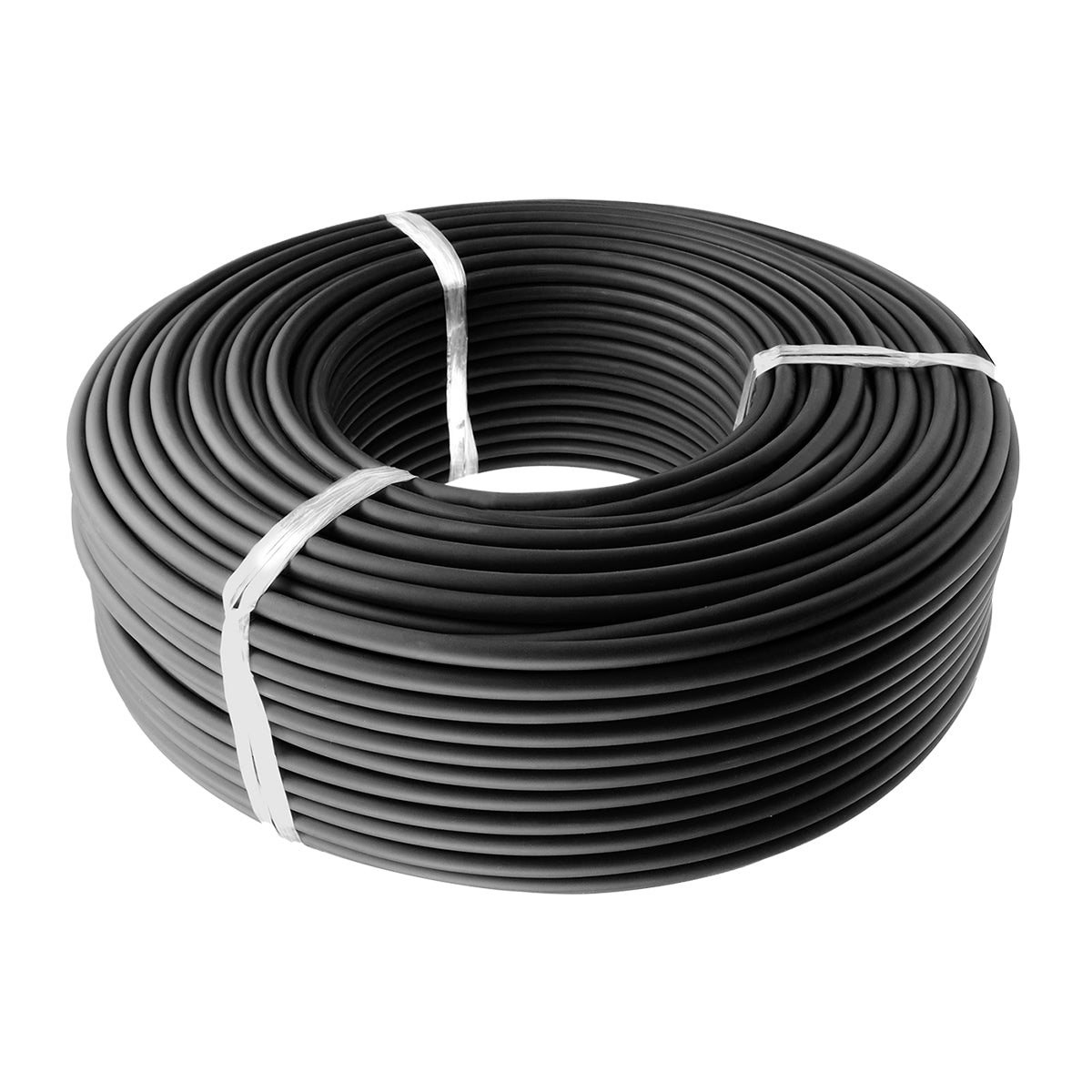 Solarkabel 6mm² H1Z2Z2-K Schwarz - 10m - UV-beständig, flexibel, Photovoltaik Kabel, PV Kabel, Solar Anschlusskabel für Solarpanel, Wechselrichter & Laderegler - langlebig
