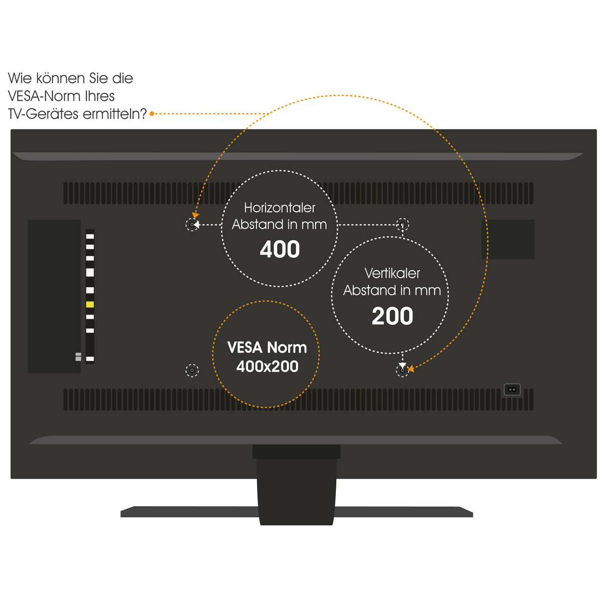 my wall Motorisierter TV Wandhalter – HP65L Smart Home, Fernbedienung & App-Steuerung, TV Wandhalterung elektrisch, für 43"-90" Bildschirme, 50kg Belastung, Höhenverstellbar, Schwenkbar