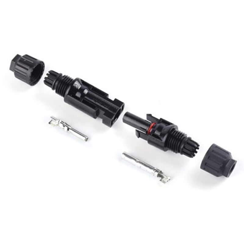 10 Paar MC4 Solarstecker Solar Buchse + Stecker Kupplung Kabel Buchse 2,5-6 mm